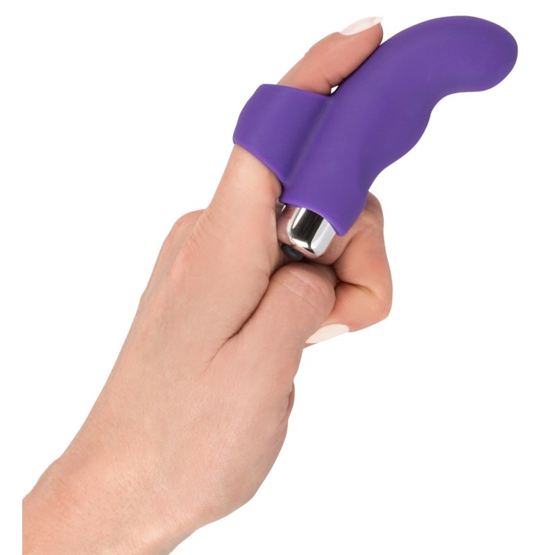 Stymulator łechtaczki wibrator na palec sex 9cm Stymulator łechtaczki wibrator na palec sex 9cm