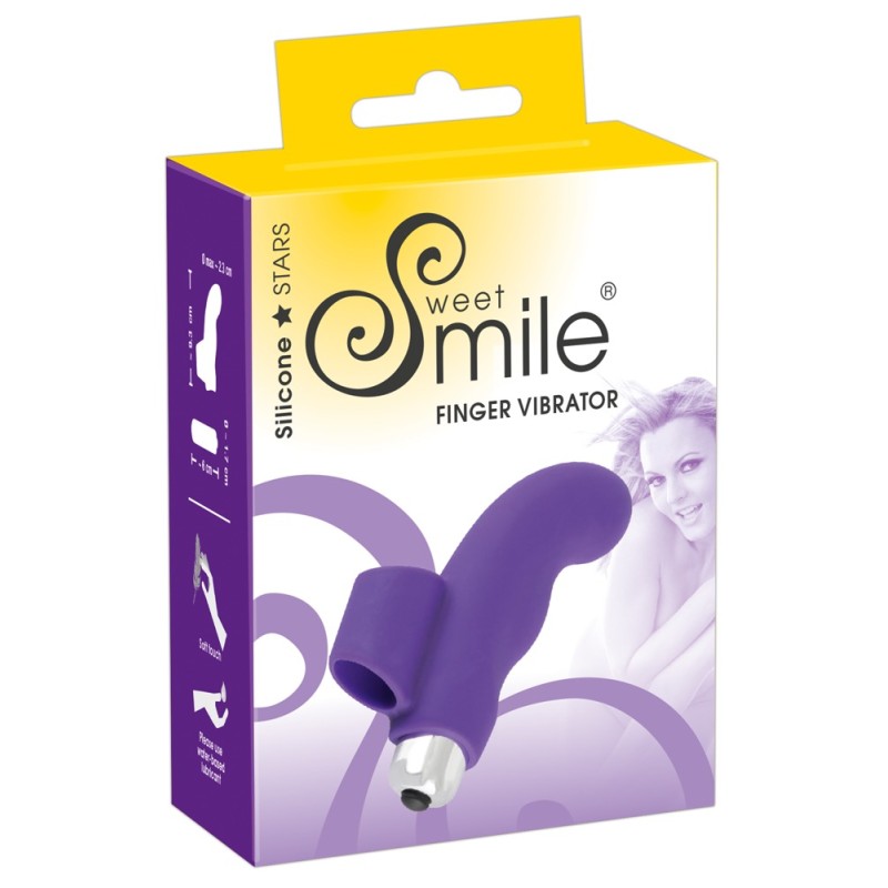 Stymulator łechtaczki wibrator na palec sex 9cm Stymulator łechtaczki wibrator na palec sex 9cm
