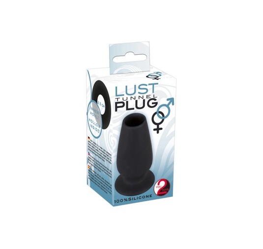 Otwarty korek analny plug tunel sex zatyczka 10cm