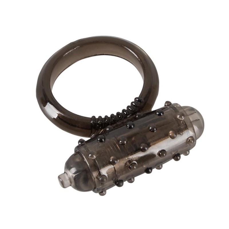 Zacisk pierścień na penisa z masażerem łechtaczki Zacisk pierścień na penisa z masażerem łechtaczki