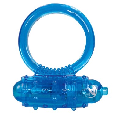 Zacisk pierścień na penisa z masażerem łechtaczki Zacisk pierścień na penisa z masażerem łechtaczki