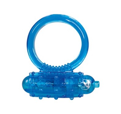 Zacisk pierścień na penisa z masażerem łechtaczki Zacisk pierścień na penisa z masażerem łechtaczki