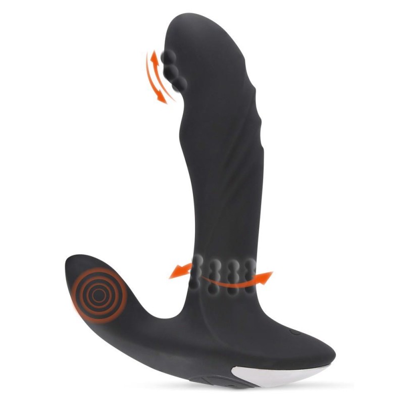 Masażer analny stymulator prostaty 7 trybów 16cm Masażer analny stymulator prostaty 7 trybów 16cm