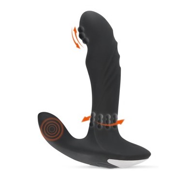 Masażer analny stymulator prostaty 7 trybów 16cm Masażer analny stymulator prostaty 7 trybów 16cm