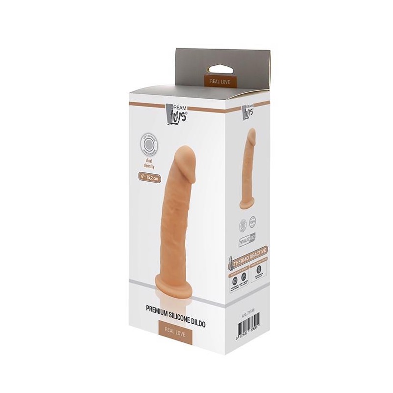 Dildo realistyczne penis z przyssawką członek 15cm