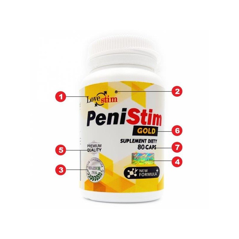 Supl.diety-PeniStim Gold 80 caps