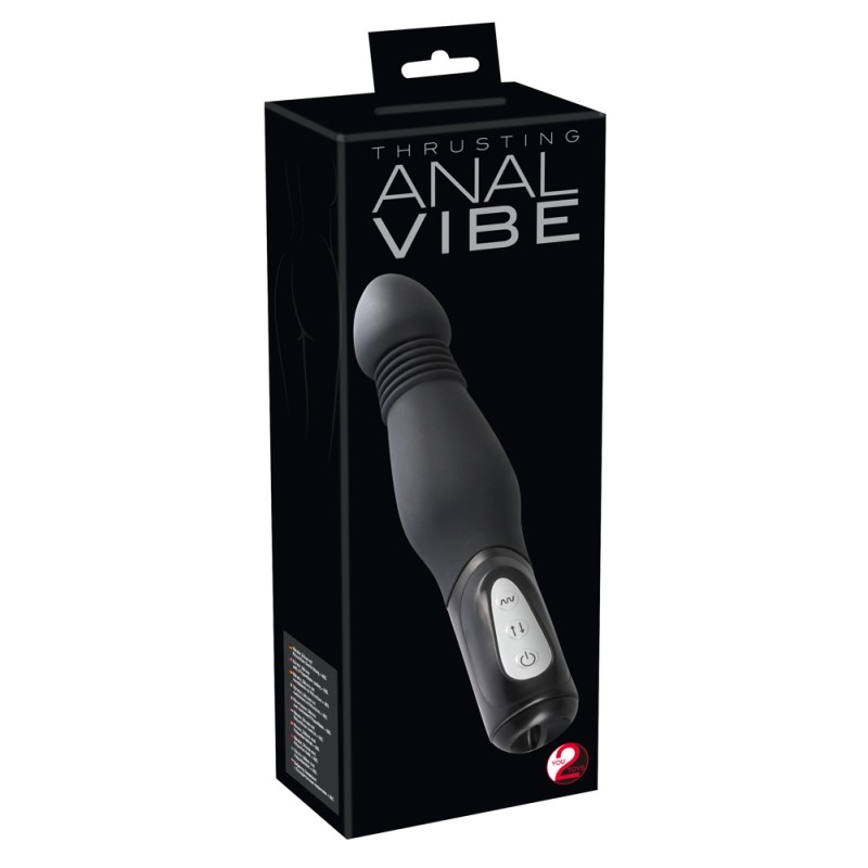 Analny penetrator do pupy wibrator z posuwisty Analny penetrator do pupy wibrator z posuwisty