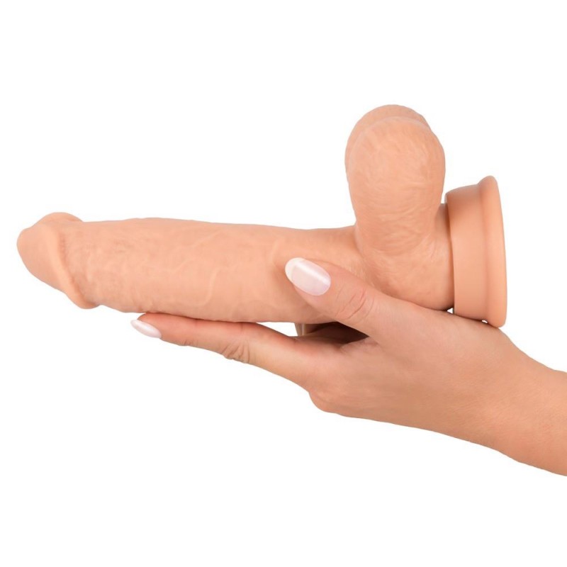 Wibrator penis przyssawka rotacja 21cm 10 trybów Wibrator penis przyssawka rotacja 21cm 10 trybów