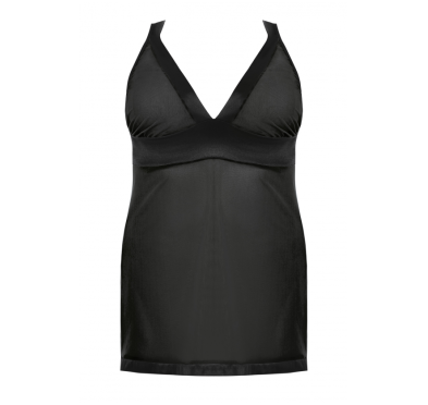 Samara black chemise XL+ ( czarna halka )