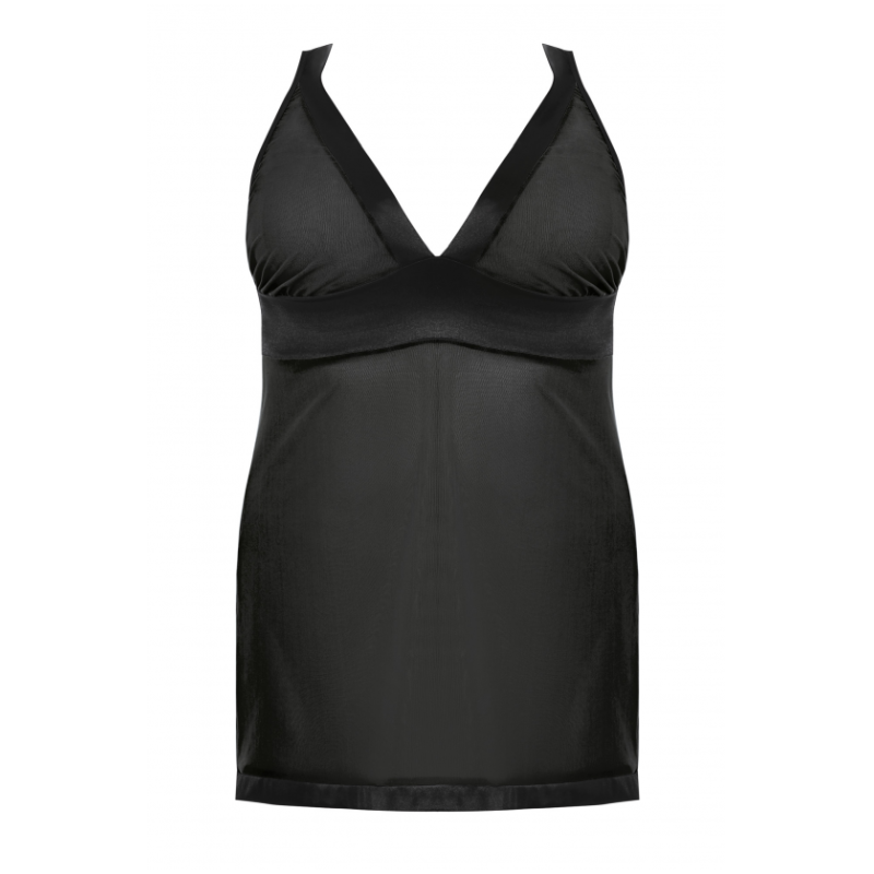 Samara black chemise XL+ ( czarna halka )