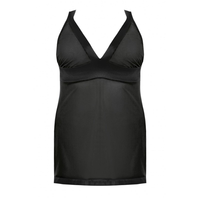 Samara black chemise XL+ ( czarna halka )