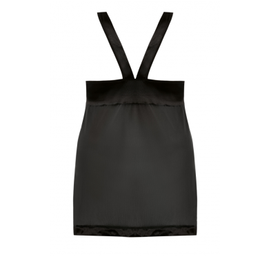 Samara black chemise XL+ ( czarna halka )