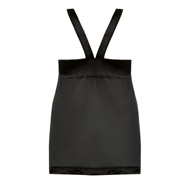 Samara black chemise XL+ ( czarna halka )