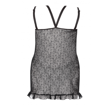 Tamara black chemise L+ ( czarna halka )