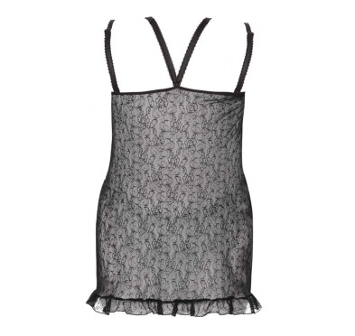 Tamara black chemise L+ ( czarna halka )