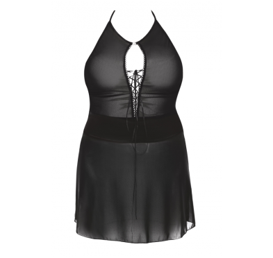 Stefi black chemise L+ ( czarna halka )