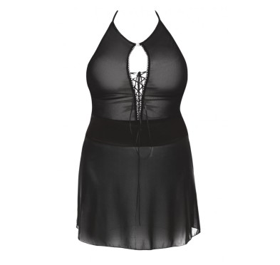Stefi black chemise L+ ( czarna halka )