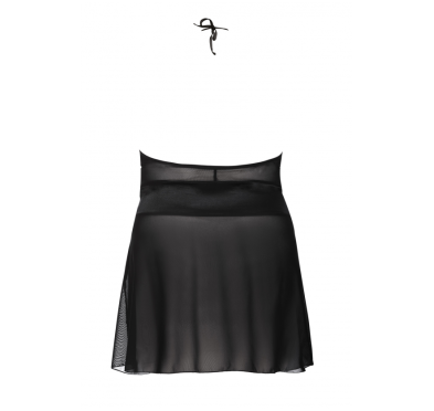 Stefi black chemise L+ ( czarna halka )