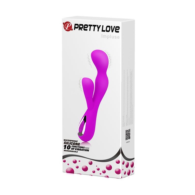 Wibrator z masażerem łechtaczki gspot 19cm 10 tryb Wibrator z masażerem łechtaczki gspot 19cm 10 tryb