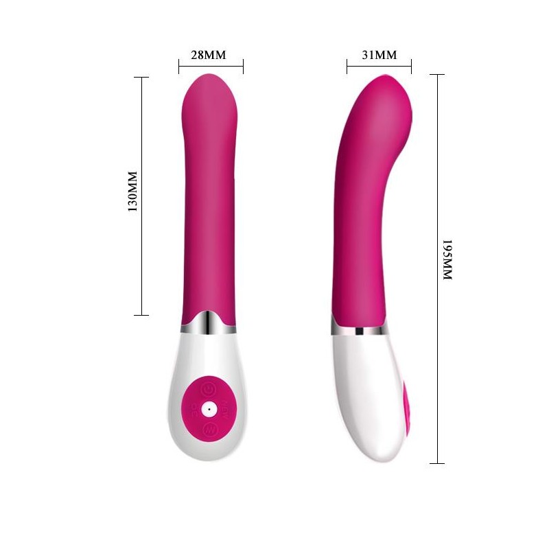 Wibrator klasyczny waginalny punkt G 19cm 30trybów