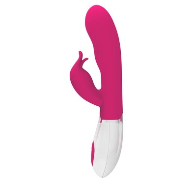 Wibrator ze stymulatorem łechtaczki 20cm 30trybów Wibrator ze stymulatorem łechtaczki 20cm 30trybów