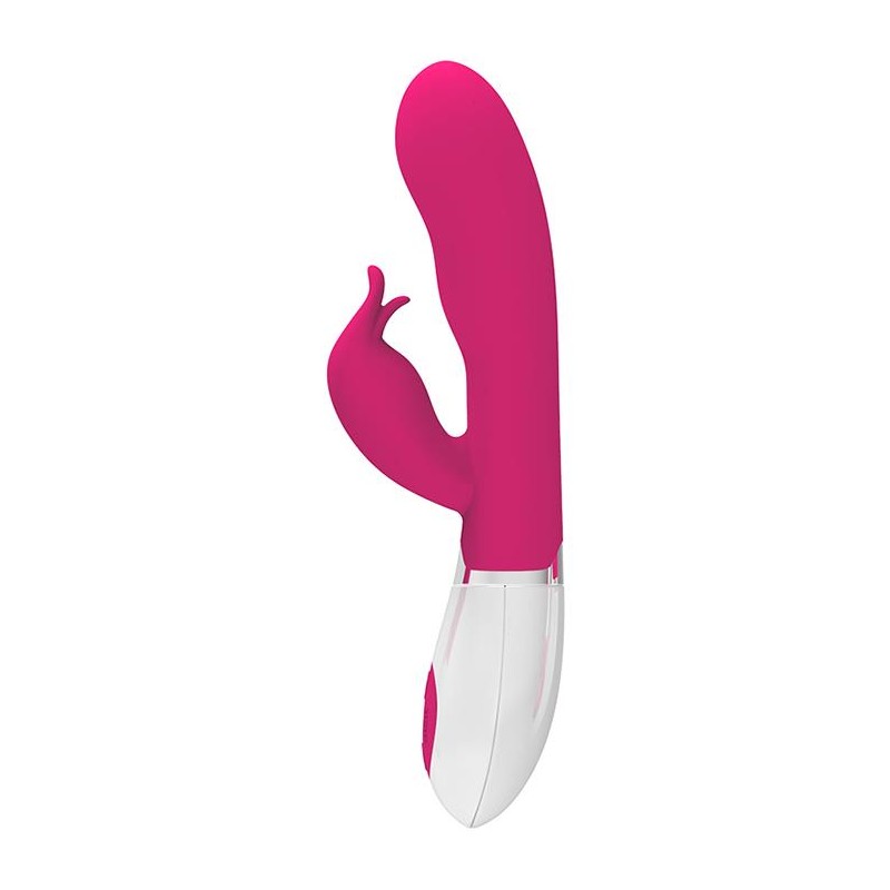 Wibrator ze stymulatorem łechtaczki 20cm 30trybów Wibrator ze stymulatorem łechtaczki 20cm 30trybów