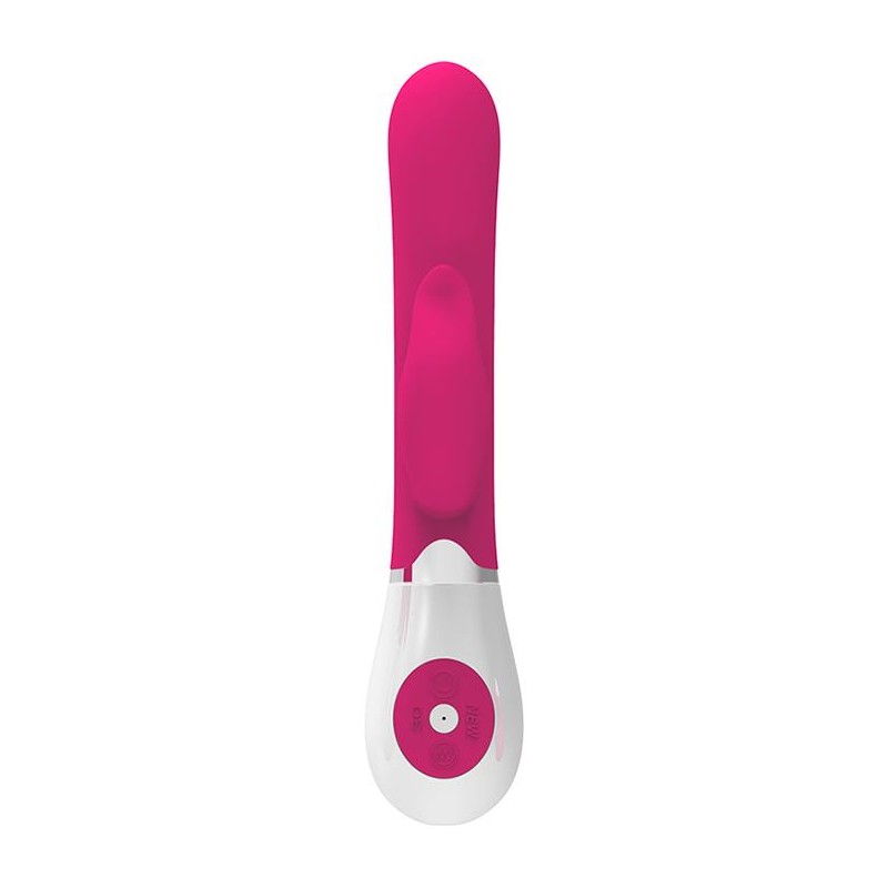Wibrator ze stymulatorem łechtaczki 20cm 30trybów Wibrator ze stymulatorem łechtaczki 20cm 30trybów