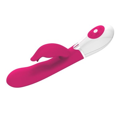 Wibrator ze stymulatorem łechtaczki 20cm 30trybów Wibrator ze stymulatorem łechtaczki 20cm 30trybów