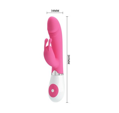 Wibrator główka jak penis króliczek mocny 30trybów Wibrator główka jak penis króliczek mocny 30trybów
