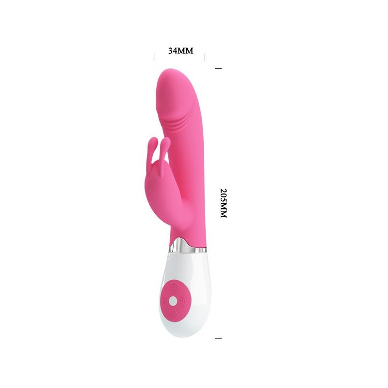 Wibrator główka jak penis króliczek mocny 30trybów Wibrator główka jak penis króliczek mocny 30trybów