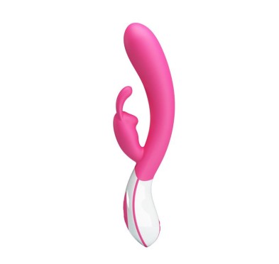 Aktywowany głosem wibrator z masażerem 21cm 12tryb Aktywowany głosem wibrator z masażerem 21cm 12tryb