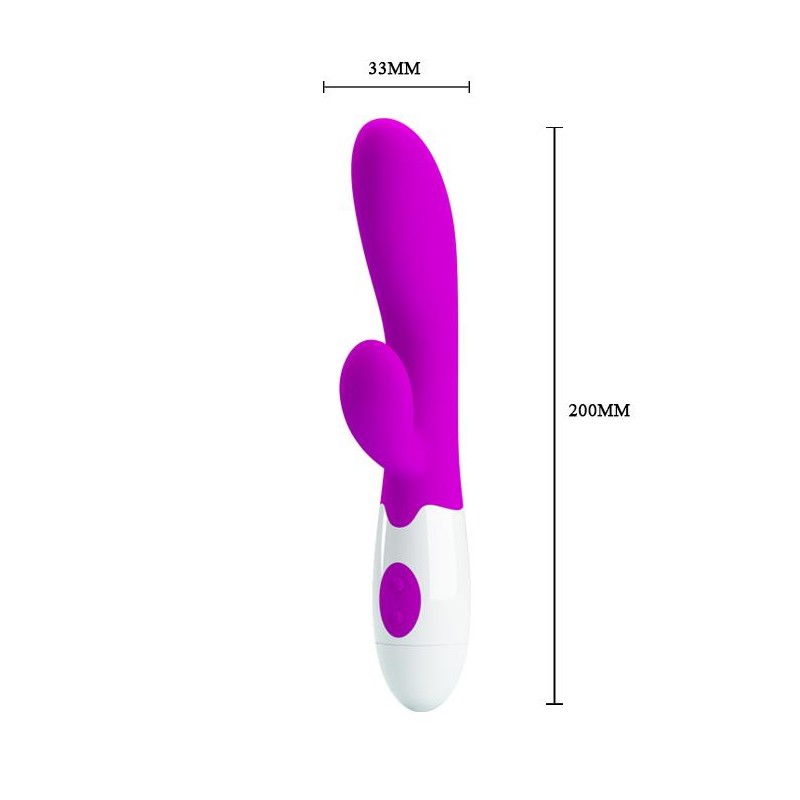 Mocny wibrator punkt g łechtaczka 30trybów 20cm
