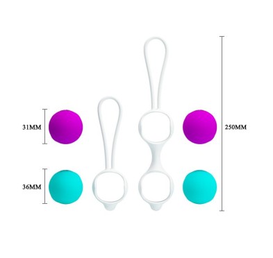 Zestaw kulek do ćwiczenia mięśni kegla orgazmu sex