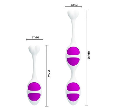 Zestaw kulek do ćwiczenia trenowania mięśni kegla