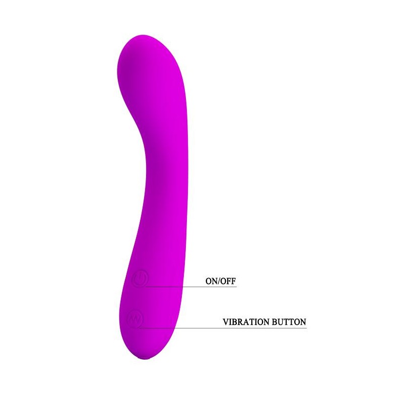 Wygięty wibrator do masażu punktu g 16cm 30trybów