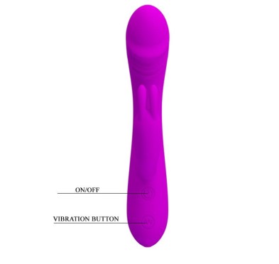 Wibrator królik stymulator łechtaczki 30tryb 17cm Wibrator królik stymulator łechtaczki 30tryb 17cm