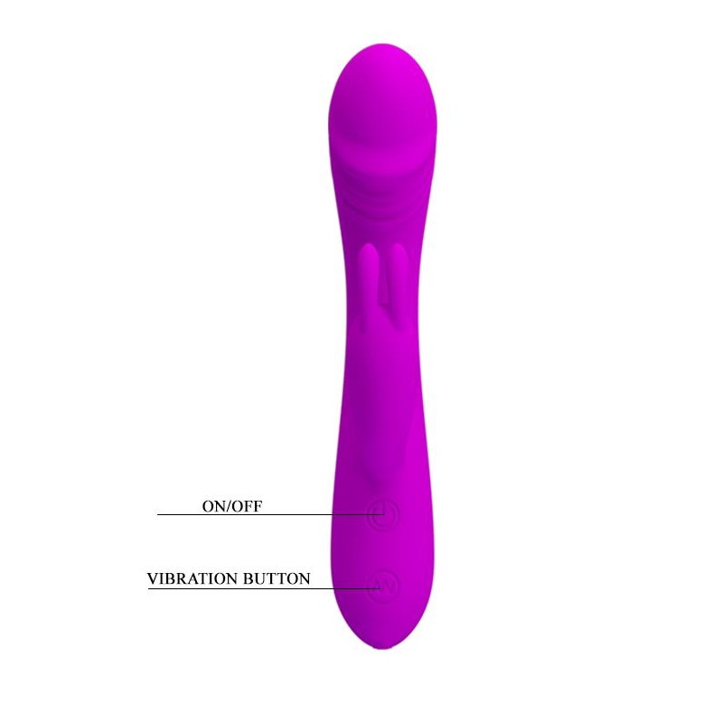 Wibrator królik stymulator łechtaczki 30tryb 17cm Wibrator królik stymulator łechtaczki 30tryb 17cm