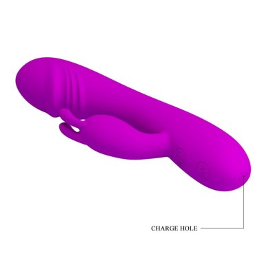 Wibrator królik stymulator łechtaczki 30tryb 17cm Wibrator królik stymulator łechtaczki 30tryb 17cm