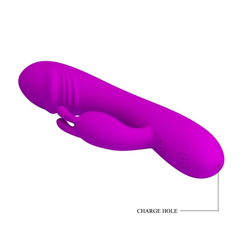 Wibrator królik stymulator łechtaczki 30tryb 17cm Wibrator królik stymulator łechtaczki 30tryb 17cm