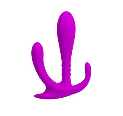Potrójny masażer dla kobiet plug silikonowy dildo Potrójny masażer dla kobiet plug silikonowy dildo