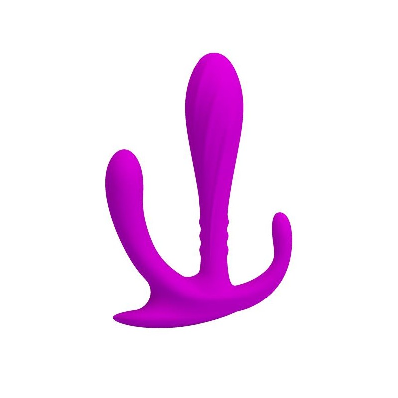 Potrójny masażer dla kobiet plug silikonowy dildo Potrójny masażer dla kobiet plug silikonowy dildo