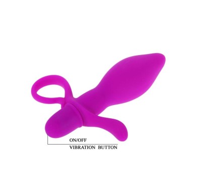 Uniwersalny wibrujący plug waginalny analny 13cm Uniwersalny wibrujący plug waginalny analny 13cm