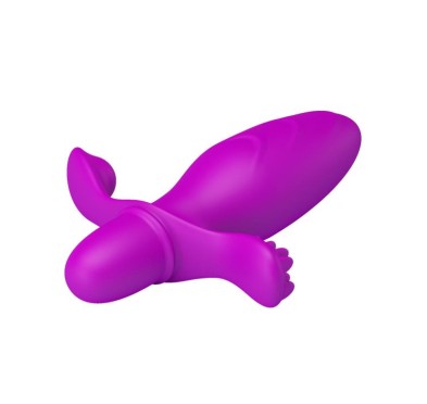 Wibrujący korek analny z wypustkami 10trybów 13cm Wibrujący korek analny z wypustkami 10trybów 13cm