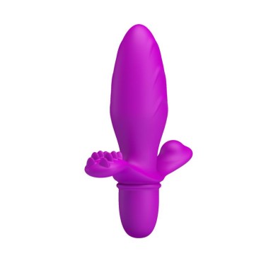 Wibrujący korek analny z wypustkami 10trybów 13cm Wibrujący korek analny z wypustkami 10trybów 13cm