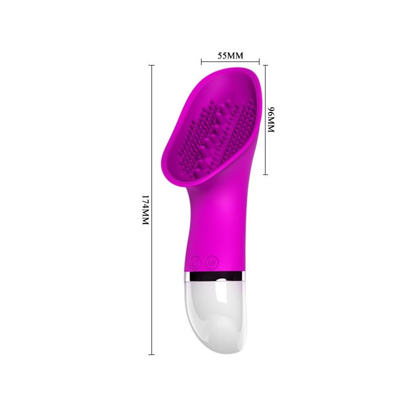 Silikonowy sex masażer łechtaczki 30 trybów 16cm Silikonowy sex masażer łechtaczki 30 trybów 16cm