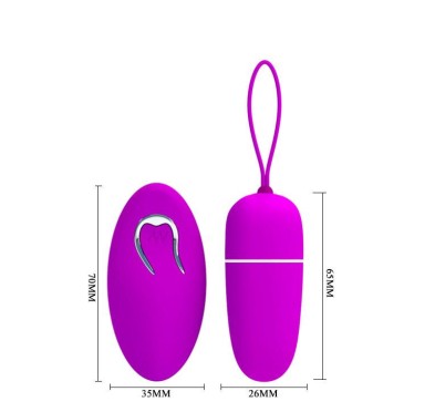Klasyczne jajko wibrujące masażer waginalny pilot Klasyczne jajko wibrujące masażer waginalny pilot