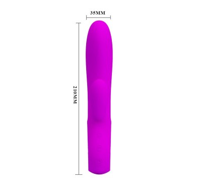 Wibrator do łechtaczki i punktu g 21cm 12 trybów