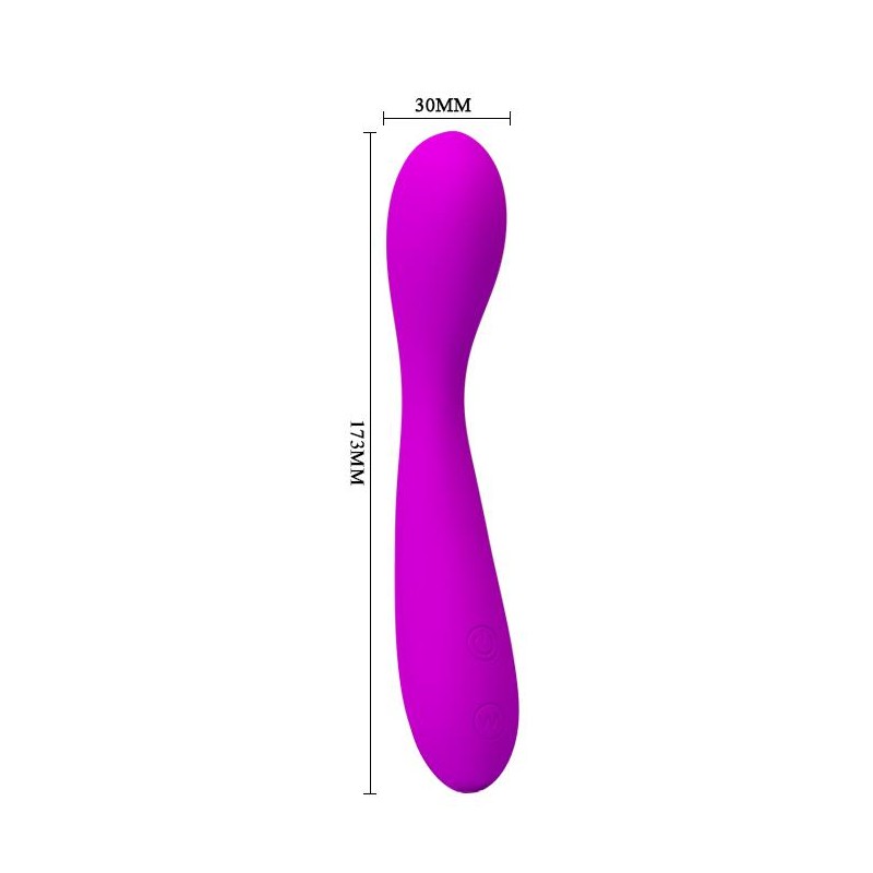 Wibrujący masażer do punktu g usb 30 trybów 17cm