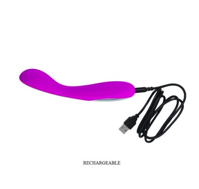 Wibrujący masażer do punktu g usb 30 trybów 17cm