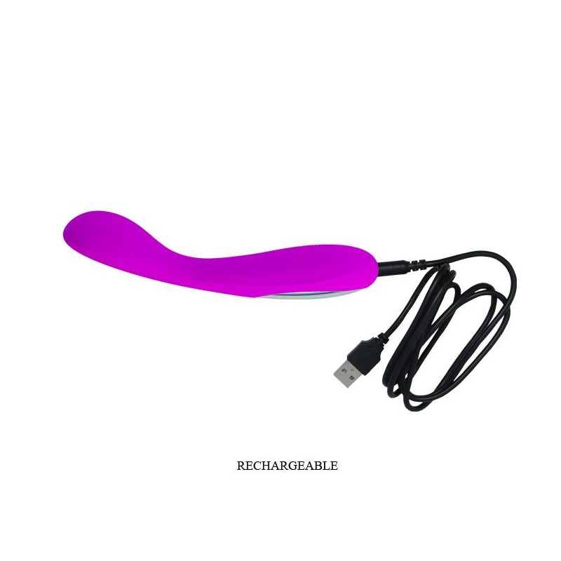 Wibrujący masażer do punktu g usb 30 trybów 17cm